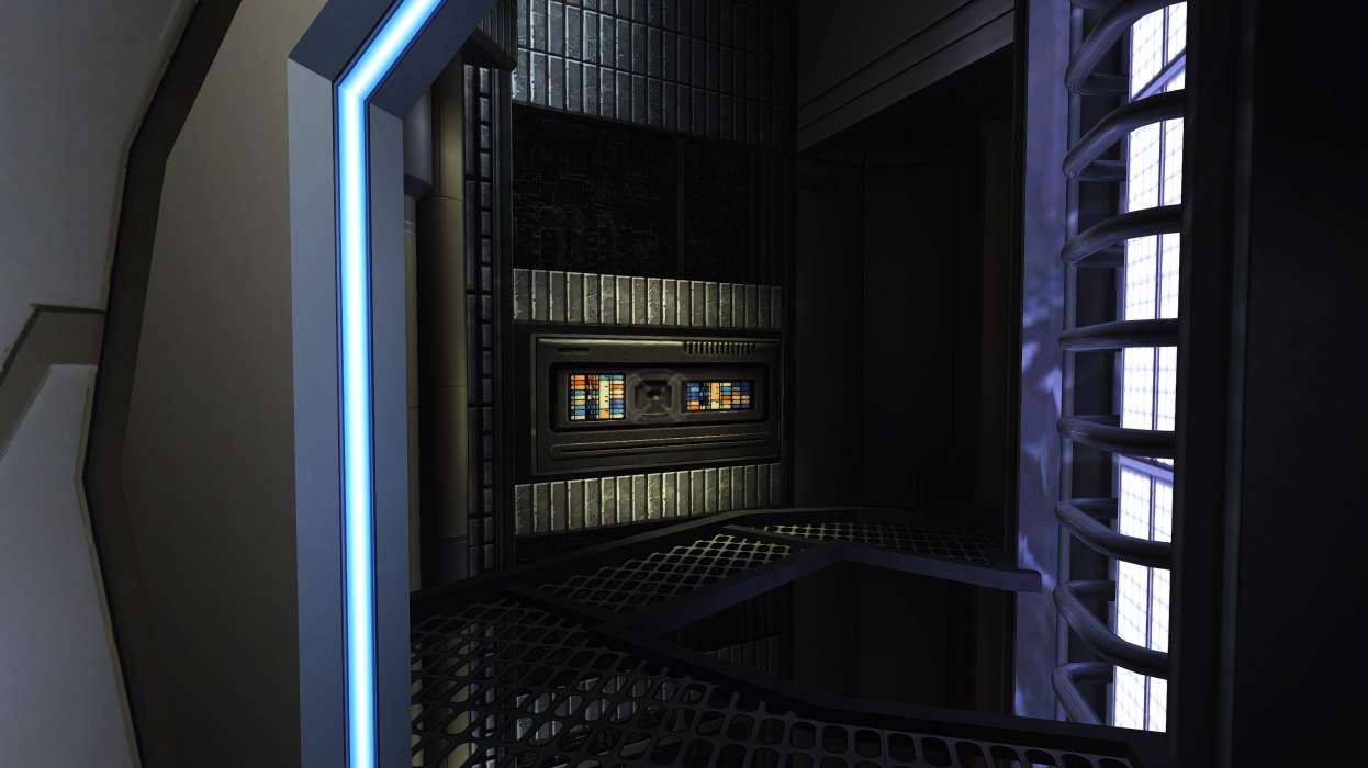 comm relay in jeffries tube